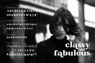 大胆优雅粗体衬线英文字体 Macloney – Bold Serif Font