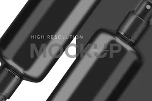 美容霜喷雾瓶化妆品外观设计Spray bottle cosmetic