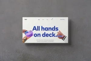 立体视觉网站设计效果图样机 3D Screen Mockups