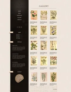 Notebook - blog template
