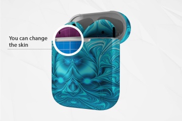 创意AirPods收纳盒外观设计图样机 AirPods Kit