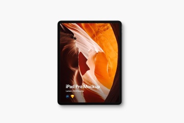 带便携蓝牙键盘iPad Pro平板电脑样机模板 iPad Pro 2018 Mockup