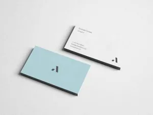 现代简洁名片模板PSD模板Digital Designer Business C