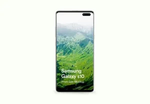 三星智能手机Galaxy S10样机模板 Samsung Galaxy S10 Mockup