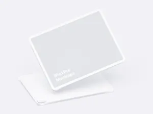 苹果平板电脑UI界面APP设计提案样机模板免费下载 Free iPad Pro