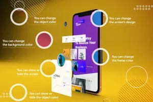 抽象版iPhone11实体样机V.2