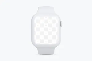 智能手表样机素材 Clay Apple Watch Series Mockup