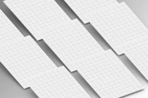 A4纸张大小网站设计作品展示样机模板 A4 Paper Mock Up