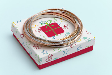 礼品盒包装设计样机 Small Gift Box Mockup 02