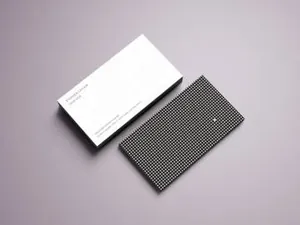 现代简洁名片模板PSD模板Clean Business Card Templat