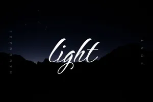 复古书法风格英文草书字体 Archemy Calligraphic Typeface