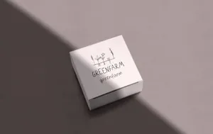 可爱质朴极简主义花园农场涂鸦英文字体 Greenfarm Rustic Font Logos Doodles