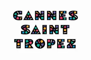 简单型多色几何图案英文字体 Mempix Multicolor Font