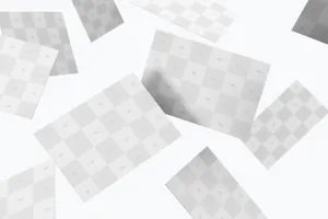 英国的名片样机 UK Business Cards Mockup 10