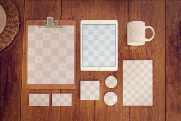 文具品牌样机 Stationery Mockup 02