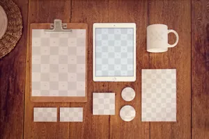 文具品牌样机 Stationery Mockup 02