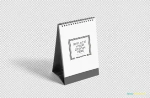 台历贴图展示模版 Desk Calendar Mockup PSD