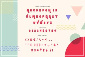 英文可爱风格无衬线粗体字体 Ancor  Bold Fun Sans Serif Font
