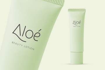 非常好看的一款现代曲线美体英文无衬线设计字体 Molga font