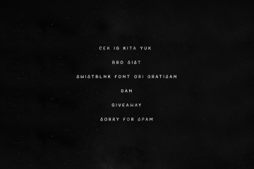 创意圆角英文字体Moabhoers Free Font