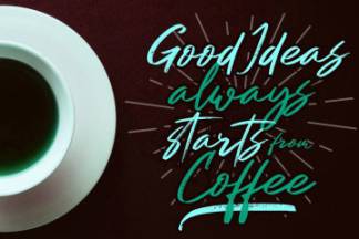 豪迈硬朗英文笔刷草书字体下载 Mastery Hand Brush