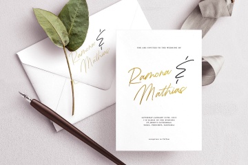 手工制作英文签名书法字体 Corinthia Font