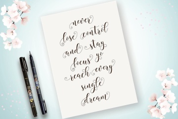 现代英文连体书法花式字体下载 Billgrotia Script