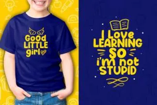 校园相关设计适用的可爱无衬线英文字体 Happy School Font