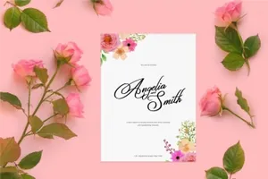 品牌VI设计英文优雅书法字体下载 Hanfala  Elegant Script Font