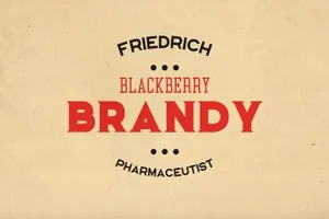 药房印刷为灵感设计的一套大胆复古的英文字体 Seidlitz Font