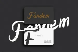 英文创意手绘笔刷字体下载 Dreamland – Handbrush Modern Font