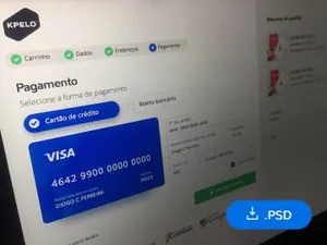 Checkout Form UI Daily UI #078 每日UI源文件分享