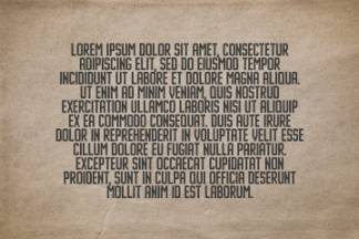 凸版印刷复古风格无衬线英文字体 Imprimo Letterpress Font