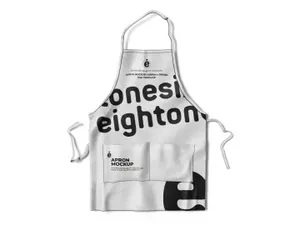 围裙花纹设计展示样机下载