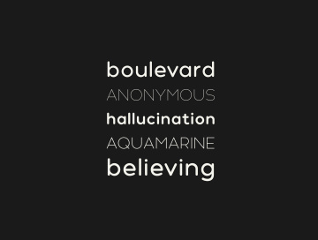 极简圆润的无衬线英文字体 Polly Rounded