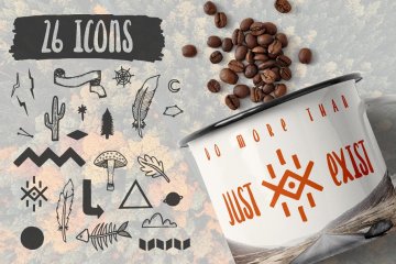 可爱风格胖体英文手绘无衬线字体 Hawthorne Hand Drawn