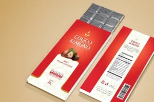 巧克力食品包装设计模板