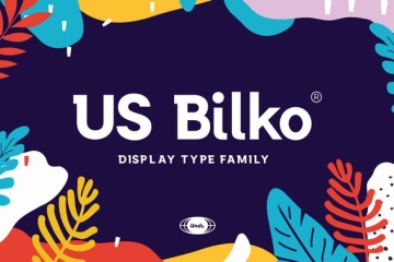 无衬线英文字体 US Bilko – Semi