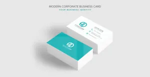 Business Card PSD 三色名片设计模板 设计模版