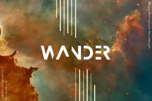 侵蚀效果的设计字体 Lunar Eclipse  Extras