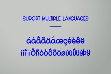 极具童趣的手写英文字体