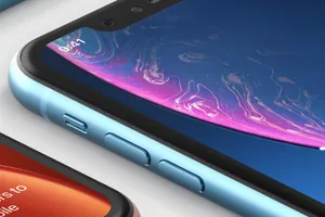 苹果Xr手机APP贴图样机模版素材  iPhone XR Mockup Isometric Vol1