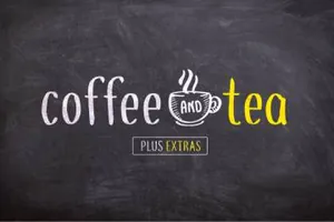 一款咖啡和茶粉笔字手写英文字体Coffee  Tea Handwriting F