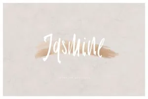 文艺的手绘字体 Bambino