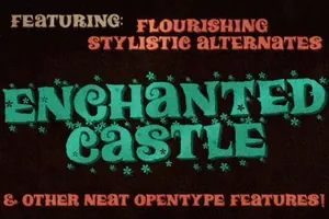 趣味字体 Chez Moustache