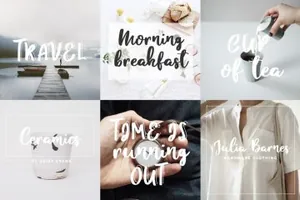 北方国家的手写字体 North Country Blues Font