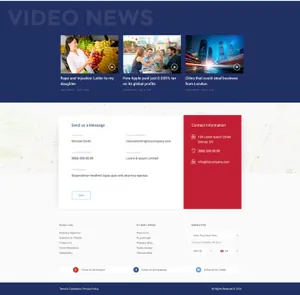 新闻媒体网站模板News Site Template