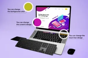 Macbook Pro 电脑样机下载