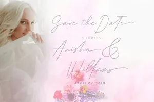 芳香感的手写字体 Aromatic