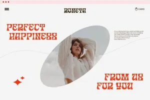 现代优雅女性化婚礼英文装饰字体 Saneron Font